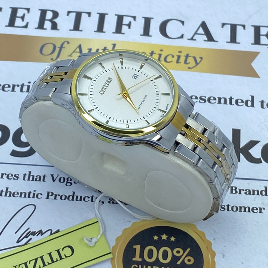 CITIZEN Analog Quartz Movement Luxury Chain Couple Watches With Date Display