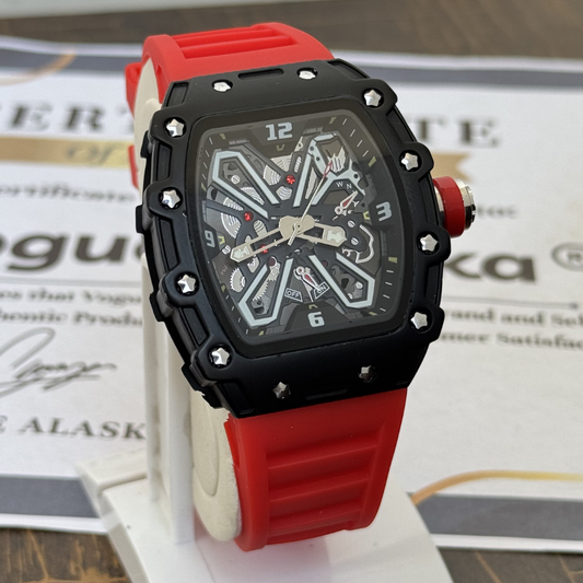 Men's Analog Quartz Movement Luxury  Pagani Design Straps Watch