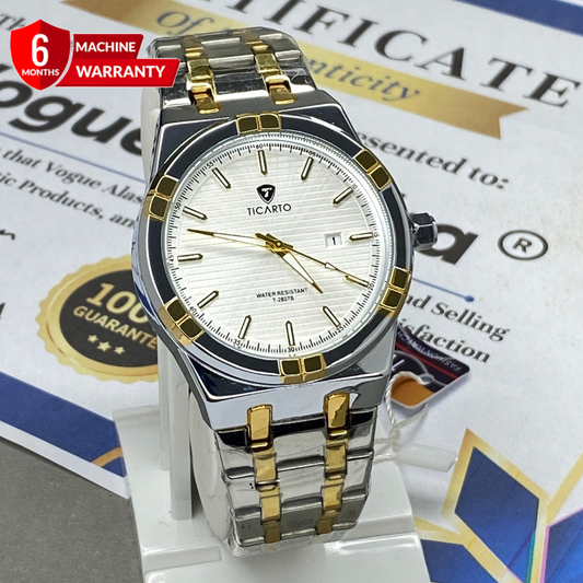 TICARTO T-2807B Unique Design Luxury Chain Watch