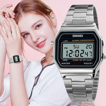 SKM Digital 100% Waterproof Ladies Watch