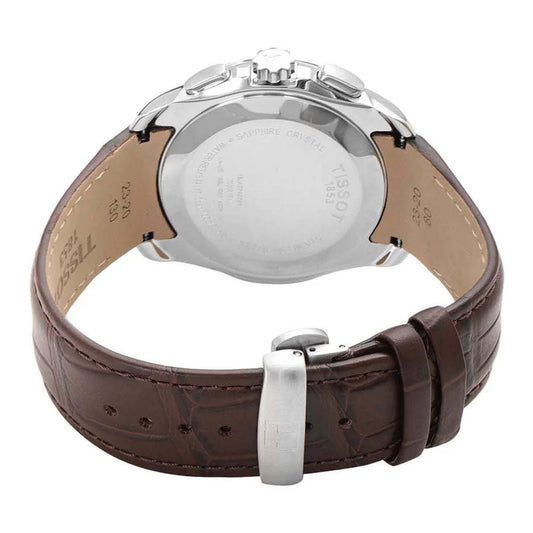 Tis-1853 Chronograph Leather Strap Watch