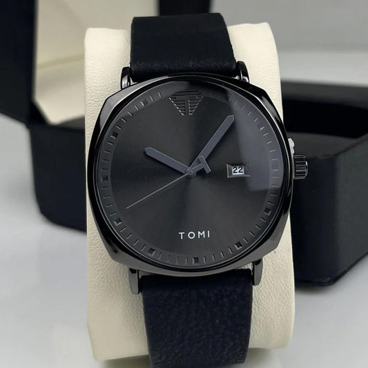 TOMI T-044 Original Date Business Class Strap Watch For Men
