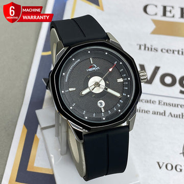 Heyri -  Silicone Rubber Straps & Magnetic Lock Wrist Watch