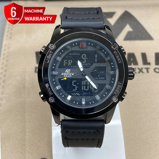 EDF-3689 Dual Time ( Analog & Digital ) Straps Watch