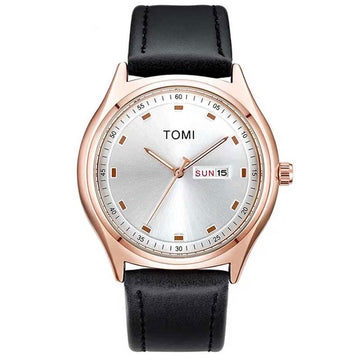 TOMI T-030 Men's Watch Date & Day Quartz Straps Watch