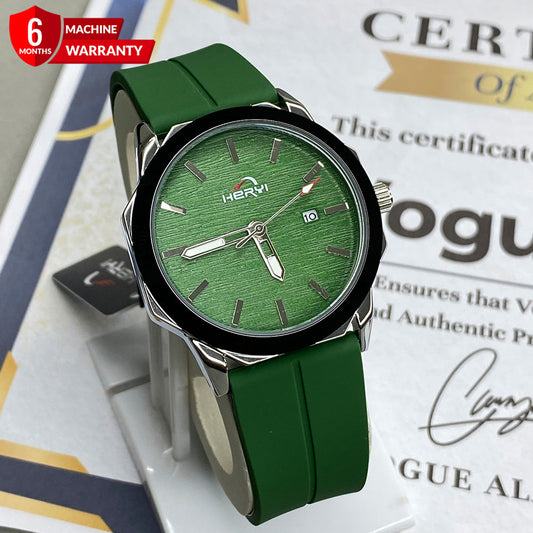 Heyri -  Silicone Rubber Straps & Magnetic Lock Watch For Men