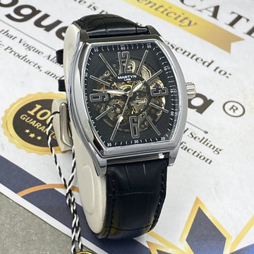 Martyn Line Classic Automatic Mechanical Movement Strap Watch for Men
