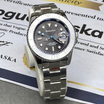 Rolantise Premium Automatic Mechanical Movement Chain Watch with Rotating Bezel Design