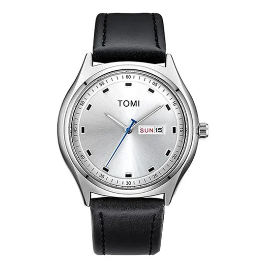 TOMI T-030 Men's Watch Date & Day Quartz Straps Watch