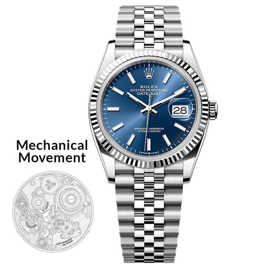 RLX Oyster Perpetual Datejust Men’s Luxury Automatic Quartz Watch