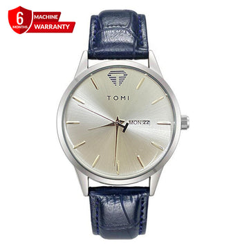 TOMI T-045 Original Watch Date & Day Quartz Straps For Men
