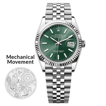 RLX Oyster Perpetual Datejust Men’s Luxury Automatic Quartz Watch