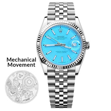 RLX Oyster Perpetual Datejust Men’s Luxury Automatic Quartz Watch