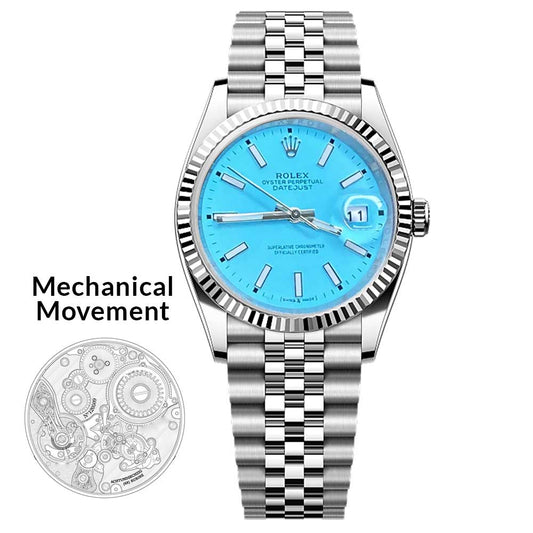 RLX Oyster Perpetual Datejust Men’s Luxury Automatic Quartz Watch