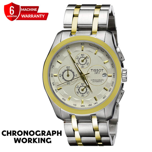 Tis-1853 Chronograph Chain watch For Men